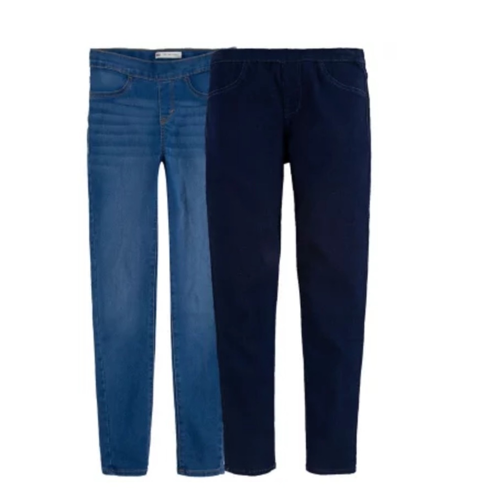 NWOT LEVIE’S  Girls 2 Pack Pull On Jeggings.